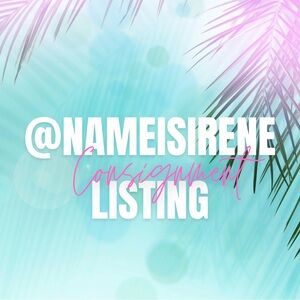 Consignment Piece From @nameisirene